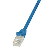 LogiLink 0.5m Cat.5e U/UTP Netwerkkabel Blauw