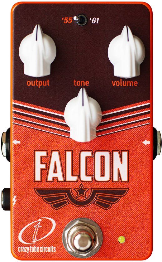 Crazy Tube Circuits Falcon overdrive effectpedaal - 2022