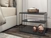 Lebron Table d'appoint 50 cm anthracite