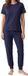 Schiesser Dames pyjama Mix & Relax blauw gestreept korte mouw 95% Katoen 5% Elastaan S