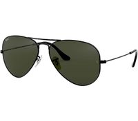 Ray-Ban RB3025 L2823 Aviator Zonnebril - Zwart - Groen - 58mm