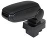 Skoda Fabia II (2006-2014) - Set accoudoirs, noir, en similicuir + kit de montage