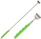 Merkloos / Sans marque Koopman International Uitschuifbare ruggenkrabber - 2x - 20 tot 65 cm - Groen - metaal