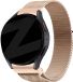 Bandz Milanese loop band geschikt voor Galaxy Watch 7 (40 & 44mm) / Galaxy Watch 6 (Classic) / 5 40mm & 44mm / Watch 5 Pro / 4 & Watch 4 Classic / Watch FE - gevlochten staal - Milanees bandje met magneetsluiting - rosé goud