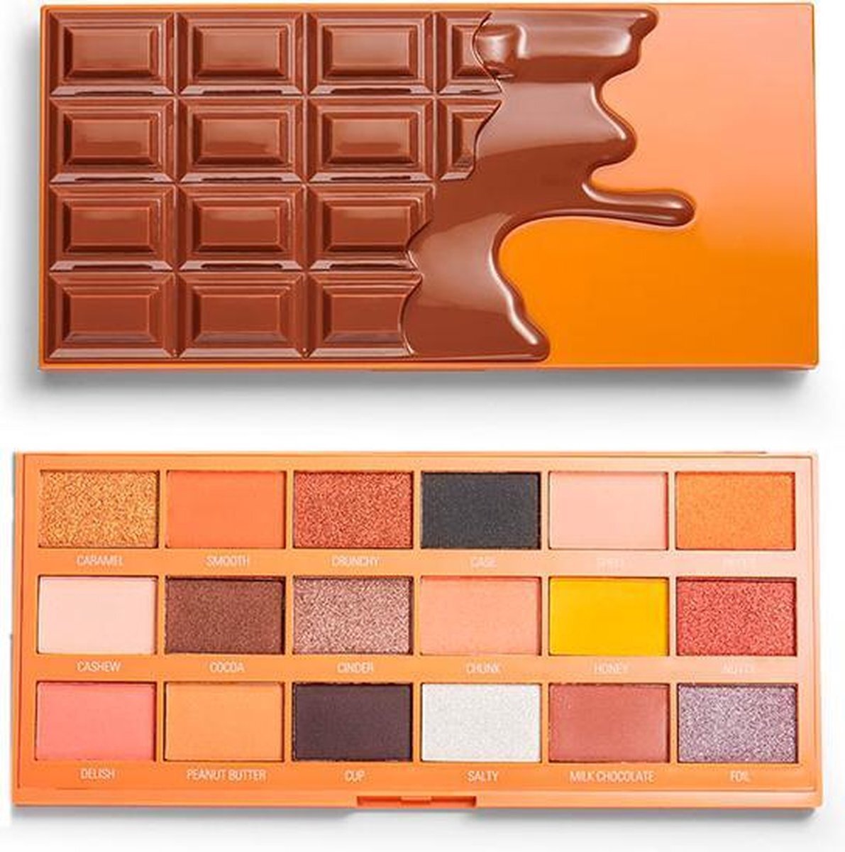 I Heart Revolution - Chocolate Eyeshadow Palette - Peanut Butter Cup