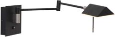 Steinhauer Exclusive Retina Wandlamp 3402ZW Zwart Metaal Draaibaar Kantelbaar USB 1000 Lumen Binnen