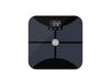 Medisana BS 652 - Balance électronique noire avec analyse IMC, BMR, graisse corporelle, humidité, fréquence cardiaque, masse osseuse et musculaire - Carré - 180kg - Bluetooth & WiFi