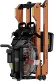 VEVOR Roeitrainer, 6-traps Stille Weerstand, Opvouwbare Houten Waterroeitrainer met 14 L Watertank en LCD-scherm, Compatibel met Bluetooth-app, Draagvermogen van 158kg
