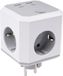 Multiprise Multiprise cube 8-en-1 - Multiprise sans fil avec 4 prises 2 USB et 2