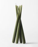 HEMA Bougies De Table ⌀2x17 Cm Gothique Vert - 4 Pièces (vert)