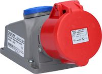 Bemis Gniazdo siłowe stałe combi 32A 5p + 230V IP44