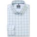 OLYMP Luxor Modern Fit Overhemd blauw, Ruit