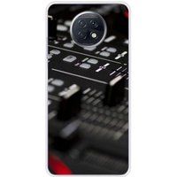 Xiaomi Redmi Note 9T 5G Dj mixer bedrukt siliconen hoesje