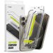 Ringke Easy Slide Protecteur d'écran pour Apple iPhone 15 Pro, Full Glue, Set 2 pièces, Noir