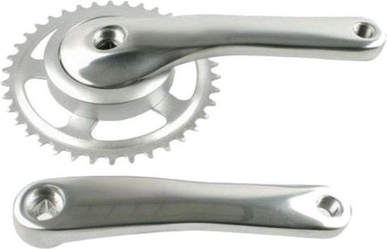 Gazelle Crankstel Linea 38t Aluminium/staal Zilver - 8717118254783