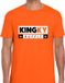 Bellatio Decorations Oranje Kingky outfit t-shirt - Shirt voor heren - Koningsdag kleding M