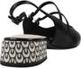 Tamaris Dames Slingpumps 1-29510-44 098 Zwart Gecombineerd Maat 40 EU