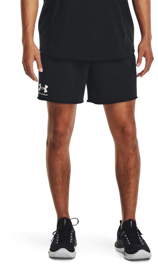 Under Armour Sportshorts UA Rival Terry 6In Short Heren Zwart XXL