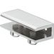 Häfele CUBE II pince pour tablette pour bois et verre 8-10 mm, chrome poli