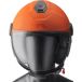 GMS-Moto Gelato Peach, casque ouvert, couleur: Orange Foncé, taille: L