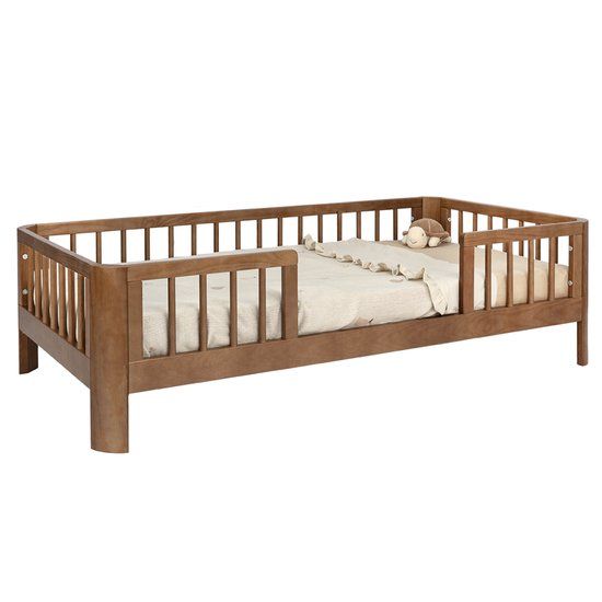 Novi at Home Feline Peuterbed - 70x140 cm - Walnut