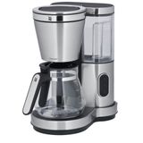 WMF Lono Filter Koffiezetapparaat - Zwart/Zilver - Glazen Kan - 10 Kopjes