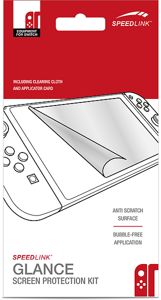 Speedlink Glance - Screenprotector - Nintendo Switch - Transparant