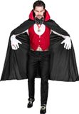 Widmann Charmante Vampier Uit Transsylvania Kostuum Rood/Zwart M/L