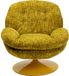 Kare Design Draaifauteuil Cosy geel