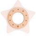 Kikkaboo Silicone and Wood Teether Bijtringen 1 st