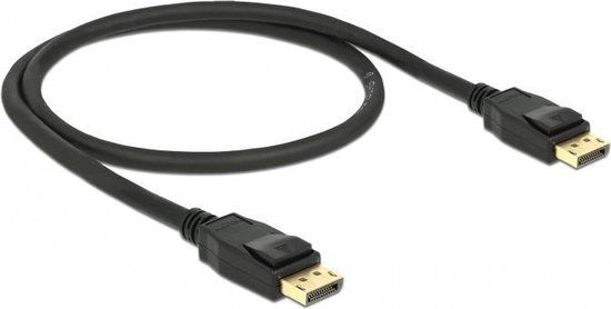 DeLOCK 85506 DisplayPort kabel 0,5 m Zwart