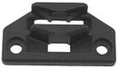 Merkloos Sluitplaat - Raamgreep - Zwart - 50 x 25 mm