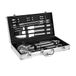 Mastercook Professionele barbecue-accessoireset van staal met koffer
