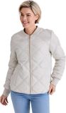 STOOKER WOMEN JULIET Veste matelassée Col montant Manches longues Femme Beige Stone