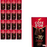 Côte D'Or Côte d'Or Chocoladereep Puur Intense 70% 16 x 100g