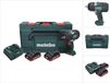 Metabo SSW 18 LTX 1450 BL accu-slagmoersleutel 18 V 1450 Nm borstelloos + 2x oplaadbare accu 4.0 Ah + lader + metaBOX