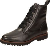 Sioux Meredith-733-WF-H Enkellaarsjes Dames Zwart Leer