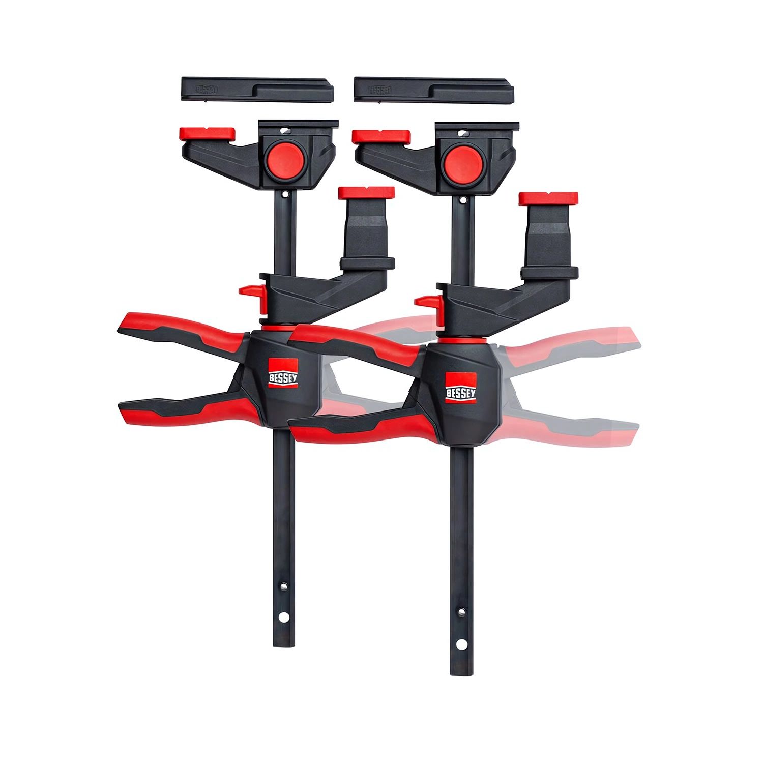 Bessey EZR360-15SET Eenhands Lijmklemmenset Voor Geleiderails - 150 X 60mm
