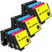 Epson Emballage de 12 cartouches d'encre modèle 604XL pour imprimantes Epson