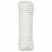 vidaXL Boottouw 16 mm 6 m Wit Polyester