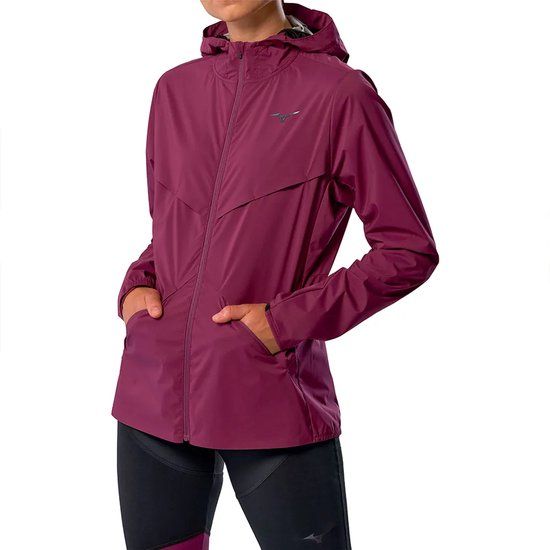 Mizuno Tech Thermal Charge Jas Paars S Vrouw