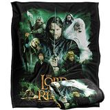 LORD OF THE RINGS Silky Touch Super Soft Sprei Deken, 152 x 127 cm