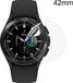 Qubix - Film de protection d'écran - Couverture intégrale - Convient pour la Samsung Galaxy Watch 4 Classic - 42mm