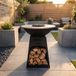 ASH - Nova - XL - Plancha barbecue met grillring - Zwart