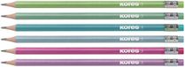 Kores Grafitos Style HB Grafietpotloden, 6 stuks