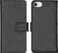 iMoshion Luxe Bookcase Hoesje - Zwart - Geschikt voor iPhone SE (2022) / SE (2020) / 8 / 7 / 6s / 6