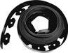 Bolt Edge Borderrand - 20m - Gazonrand Kunststof - Flexibele perkafzetting - Tuinrand - 5cm hoog - Zwart