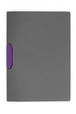 Durable Duraswing - Stofklepmappen - grijs, paars