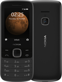 Nokia 225 4G 32 GB / zwart / (dualsim)