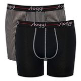 sloggi Langer Boxer Blue Start